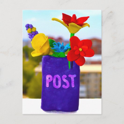 Vloerpostkaart Briefkaart (Voorkant)