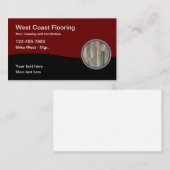 Vloerreiniging en installatie visitekaartje (Voorkant / Achterkant)