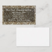 Vloerreiniging Moderne Professional Visitekaartje (Voorkant / Achterkant)