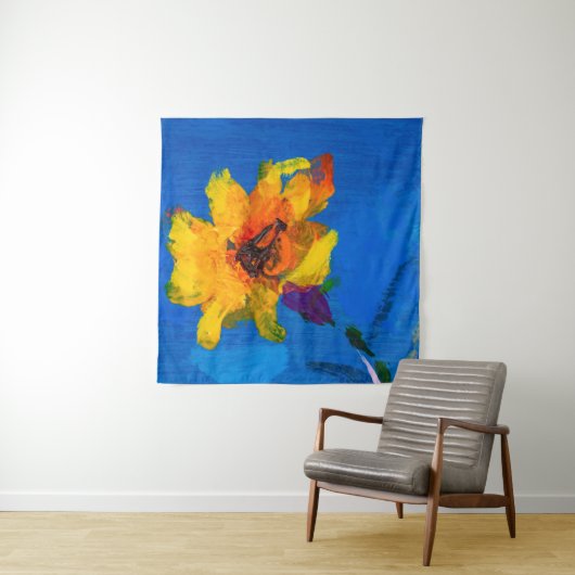 Vloerschilderij van textuurolie, Kunst Geschilderd Wandkleed (In situ)