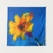 Vloerschilderij van textuurolie, Kunst Geschilderd Wandkleed (Voorkant)