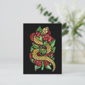 Vloerslang Briefkaart (Staand voorkant)