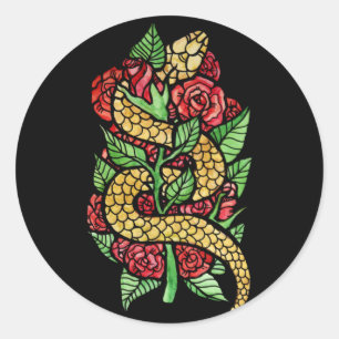 Vloerslang Ronde Sticker