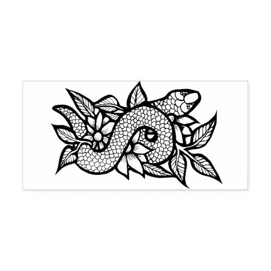 Vloerslang Rubberstempel (Afrduk)