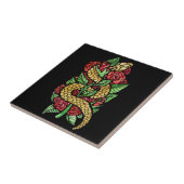 Vloerslang Tegeltje (Zijkant)