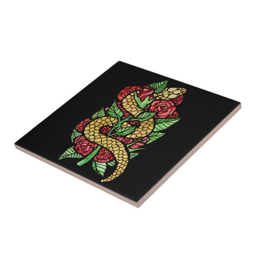 Vloerslang Tegeltje (Zijkant)