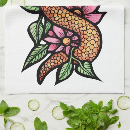 Vloerslang Theedoek (Gevouwen)