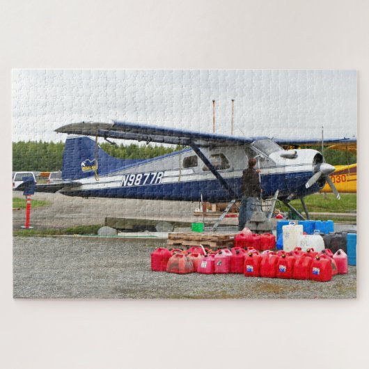 Vloerspoelen, meer van Hood, Alaska Legpuzzel (Horizontaal)