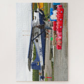 Vloerspoelen, meer van Hood, Alaska Legpuzzel (Verticaal)