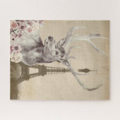 Vloerstag- en eiffeltower legpuzzel (Horizontaal)