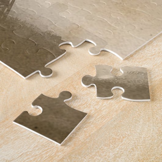 Vloerstag- en eiffeltower legpuzzel (Zijkant)