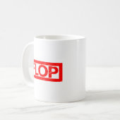 Vloerstempel Koffiemok (Voorkant links)