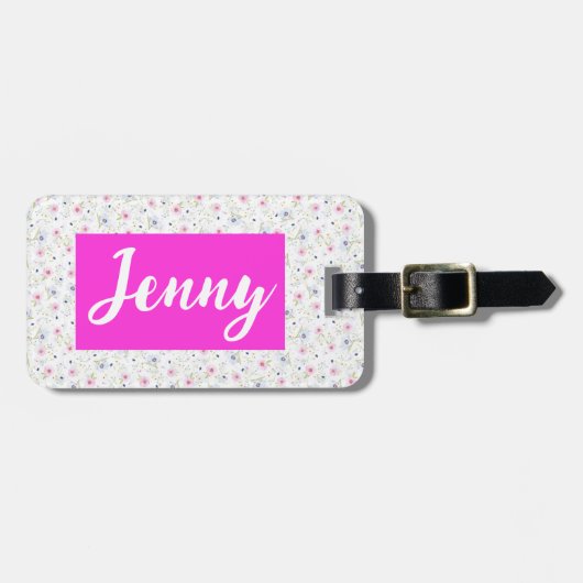 Vloerstijl Bagagelabel (Voorkant horizontaal)