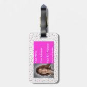 Vloerstijl Bagagelabel (Achterkant verticaal)