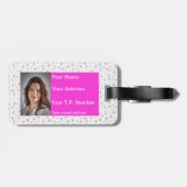 Vloerstijl Bagagelabel (Achterkant horizontaal)