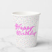 Vloerstijl Papieren Bekers (Achterkant)