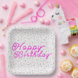 Vloerstijl Papieren Bordje