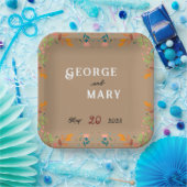 Vloerstijl Papieren Bordje (Feest)