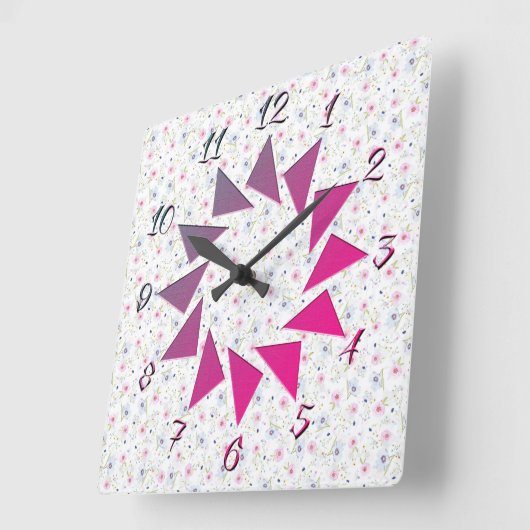 Vloerstijl Vierkante Klok (Hoek)