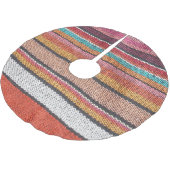 Vloerstoffenrijkdom: Mexicaanse Peruaanse texturen Kerstboom Rok (Gekanteld)