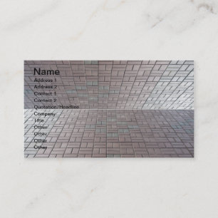 Vloerstructuur tegel visitekaartje