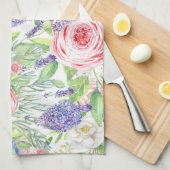 Vloertekening eenvoudig theedoek (Quarter Fold)