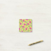 Vloertekening is gemakkelijk post-it® notes (Op bureau)