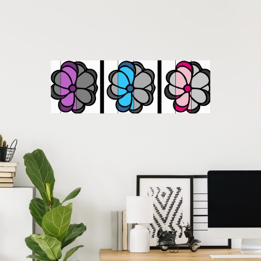 Vloertekening Poster (Thuiskantoor)