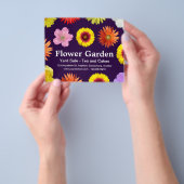 Vloertuin - Deep Paars 25003a Flyer (Hand)