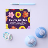 Vloertuin - Deep Paars 25003a Flyer (Enkel)