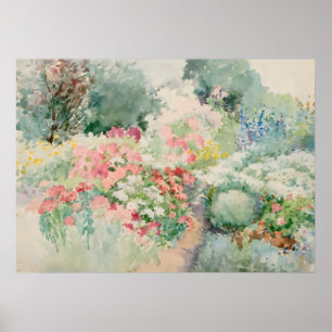 Vloertuin door Theodore Earl Butler Poster