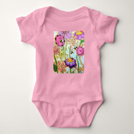 Vloertuin Eén stuk voor Baby Romper