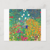 Vloertuin, Gustav Klimt Briefkaart (Voorkant)