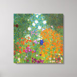 Vloertuin | Gustav Klimt Canvas Afdruk<br><div class="desc">Bloemtuin (1905-1907) door de Oostenrijkse kunstenaar Gustav Klimt. Oorspronkelijk kunstschilderij is olie op doek met een helder abstract landschap van kleurrijke bloemen. Gebruik de ontwerphulpmiddelen om douanetekst toe te voegen of het afbeelding te personaliseren.</div>