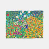 Vloertuin, Gustav Klimt Fleece Deken (Voorkant (Horizontaal))