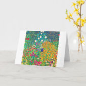 Vloertuin, Gustav Klimt Kaart (Gele Bloem)