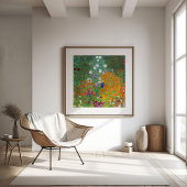 Vloertuin | Gustav Klimt Poster