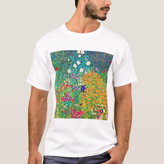 Vloertuin, Gustav Klimt T-shirt (Voorkant)