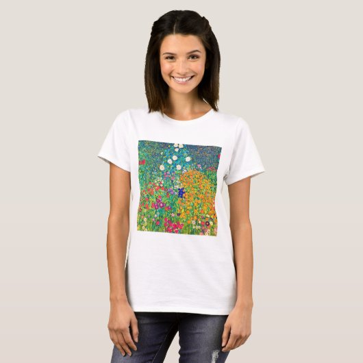 Vloertuin, Gustav Klimt T-shirt (Voorkant volledig)
