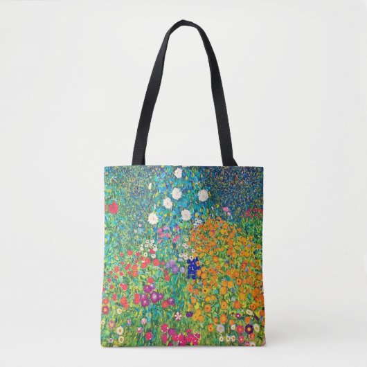 Vloertuin, Gustav Klimt Tote Bag (Voorkant)