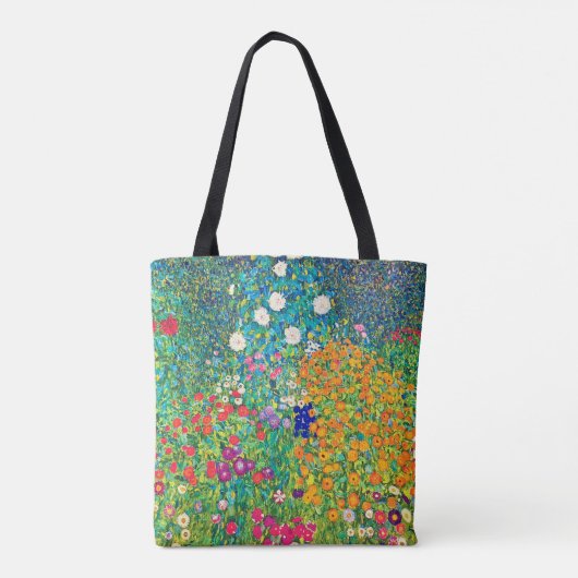 Vloertuin, Gustav Klimt Tote Bag (Achterkant)
