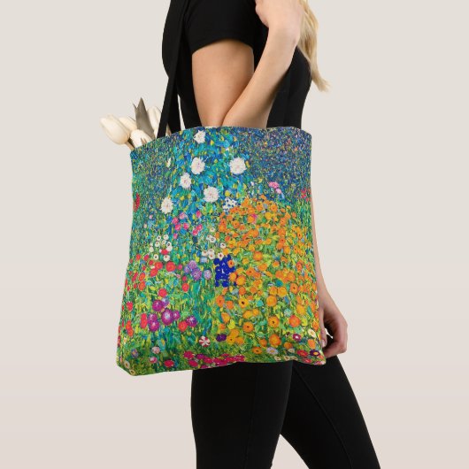 Vloertuin, Gustav Klimt Tote Bag (Dichtbij)