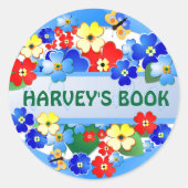 Vloertuin ~ Name Sticker (Voorkant)