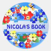 Vloertuin ~ Name Sticker (Voorkant)