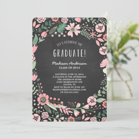 Vloertuin | Oproep van de GraduPartij Kaart (Staand voorkant)