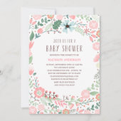 Vloertuin | Uitnodiging tot Baby shower (Voorkant)