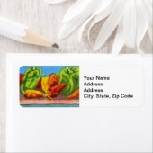 Vloertuinadreslabel Etiket (Insitu)