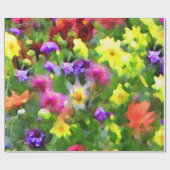 Vloertuinafdrukken Cadeaupapier (Vlak)