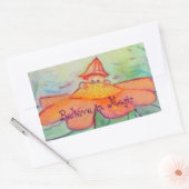 Vloertuinbocht Kunst Aangepast sticker Decaal (Envelop)