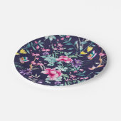 Vloertuinboeg Blauw Papieren Bordje (Gekanteld)